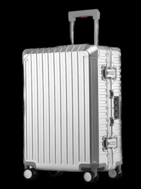 Smooth Aluminium Luggage (Silver)